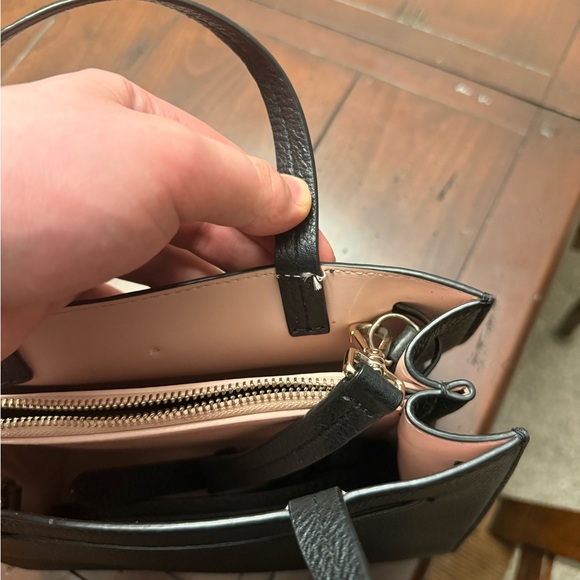 Kate Spade Black Leather Satchel with Tassels USED - Picture 10 of 12